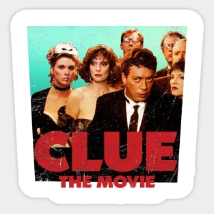 Clue Movie See Murder Sticker